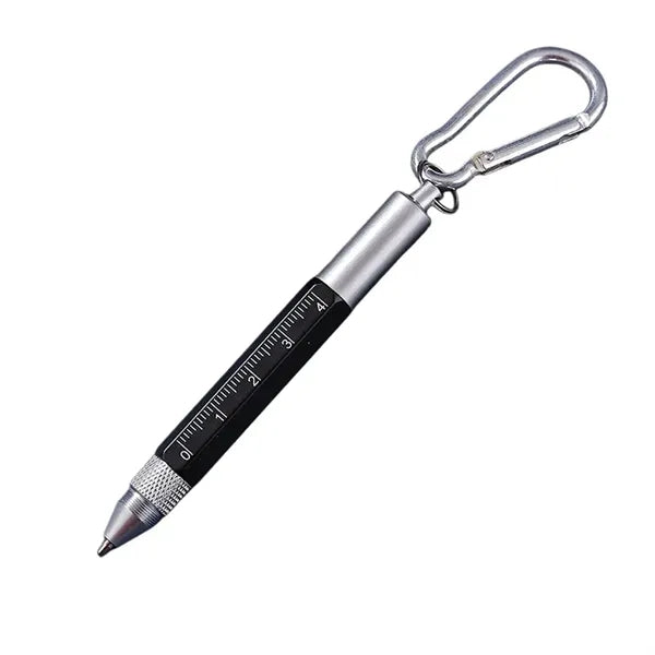 Promo 6-in-1 Multi-Tool Keychain Pen Metal Custom Laser