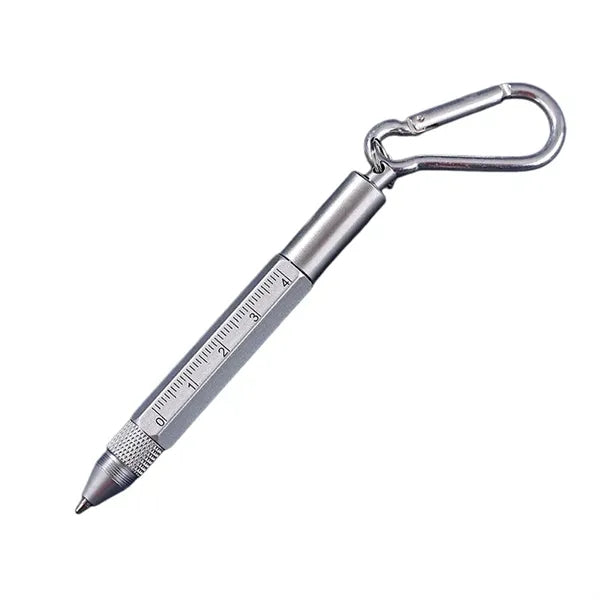 Promo 6-in-1 Multi-Tool Keychain Pen Metal Custom Laser