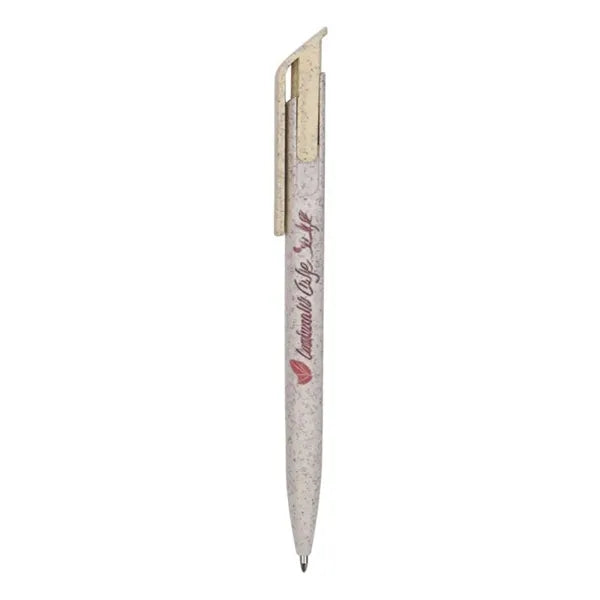 Promo Eco-Friendly Wheat Straw BallpointPen Custom Print