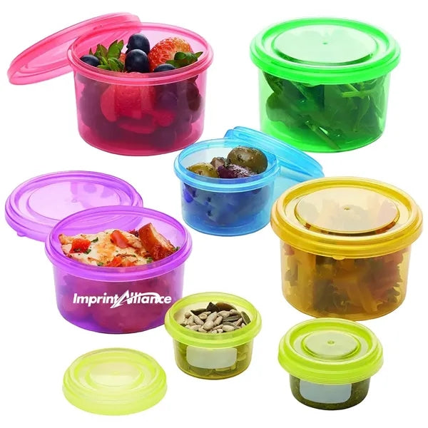 7-Piece Portion Control Container Set for Healthy Meal Prep