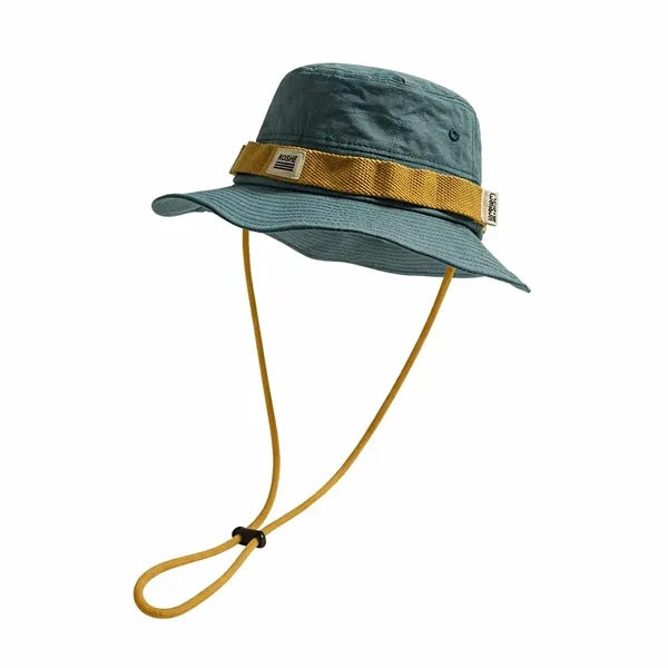 Branded Color Block Bucket Hat - Quick Dry