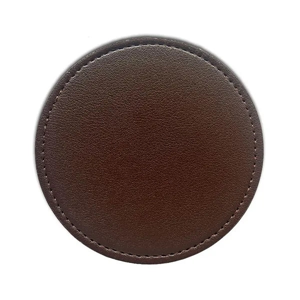PU Leather Round Coaster