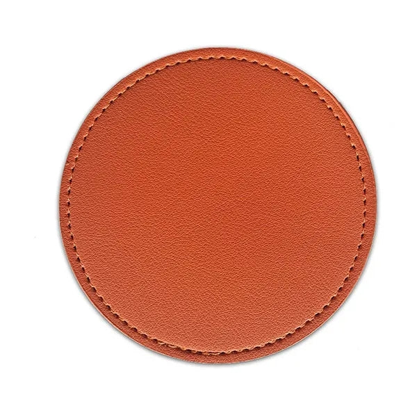 PU Leather Round Coaster