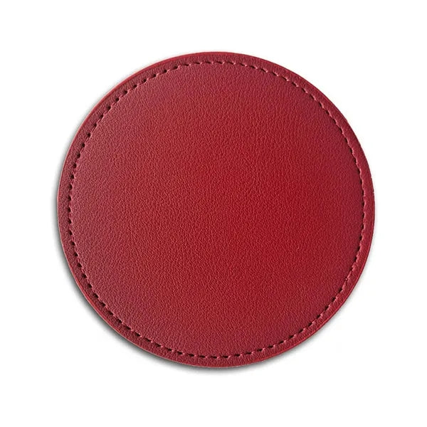 PU Leather Round Coaster