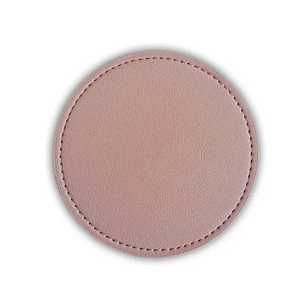 PU Leather Round Coaster