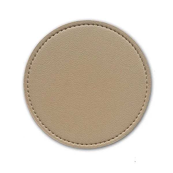 PU Leather Round Coaster