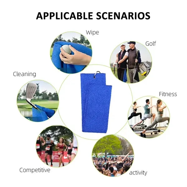 Eco-Friendly Microfiber Golf Cooling Towel