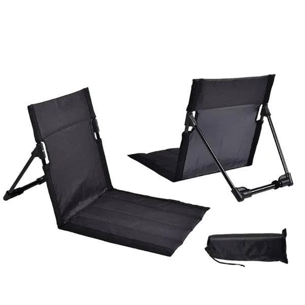 Folding Beach Chair Oxford+Aluminum 26.8" Portable