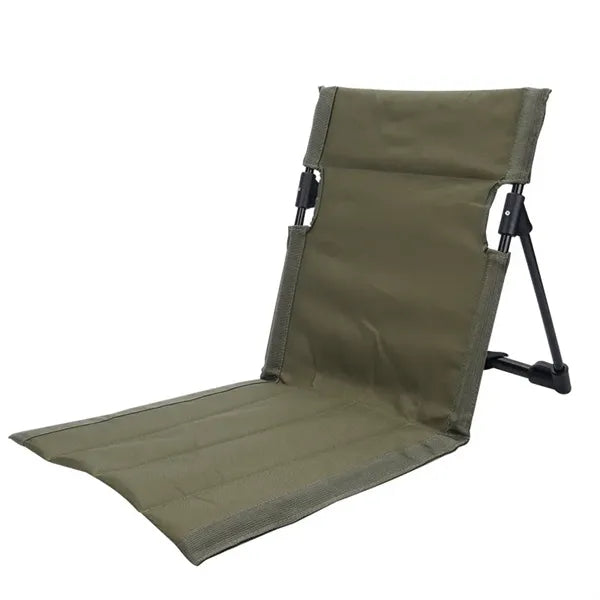 Folding Beach Chair Oxford+Aluminum 26.8" Portable