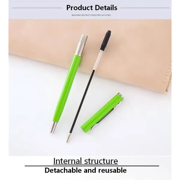 Slim Metal Custom Logo Ballpoint Pen Gift
