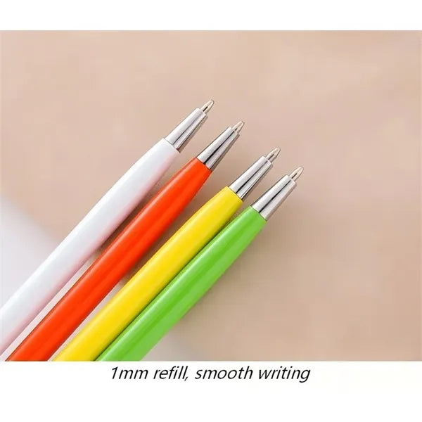Slim Metal Custom Logo Ballpoint Pen Gift