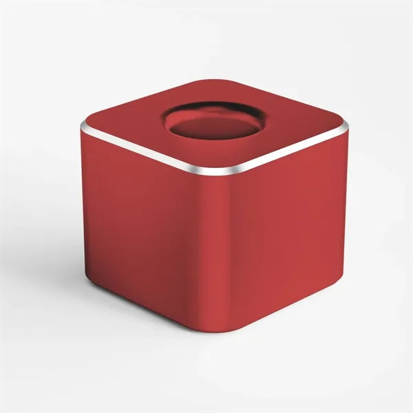 Aluminum Alloy Square Pen Holder, Logo Printable