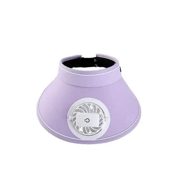 USB Fan Sun Hat Custom Logo Cooling Outdoor Cap