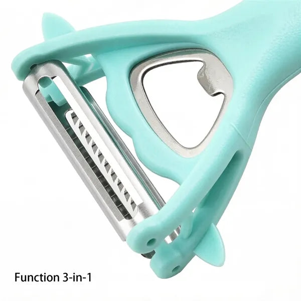 Multi functional peeler set