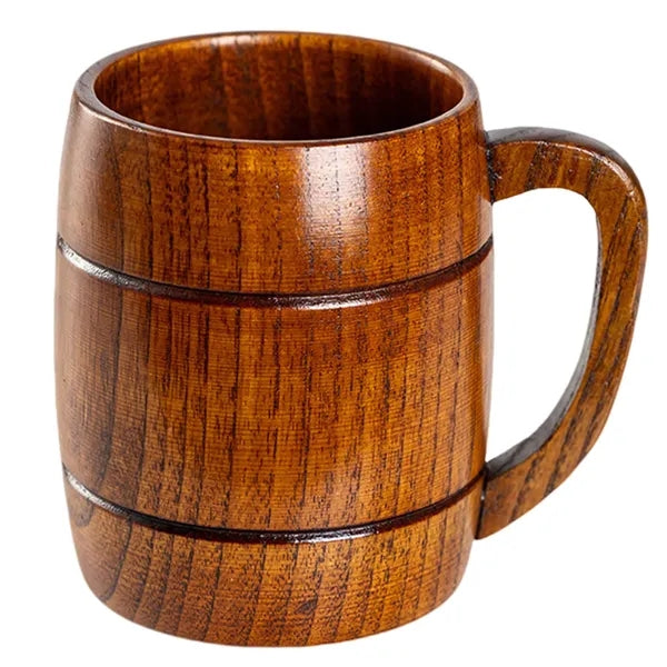 11OZ Natural Wooden Cup