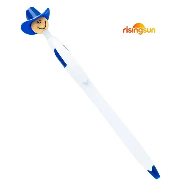 Creative Smiley Face Plastic Click Pen