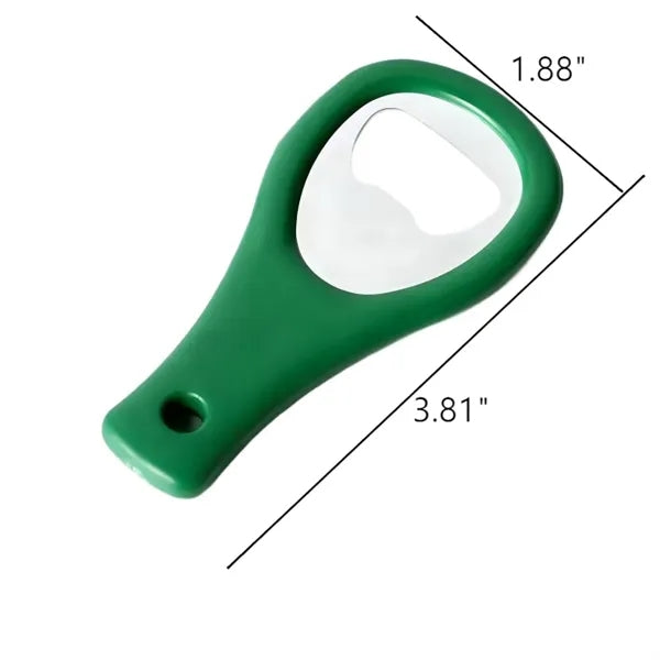 Plastic Bottle Opener Keychain