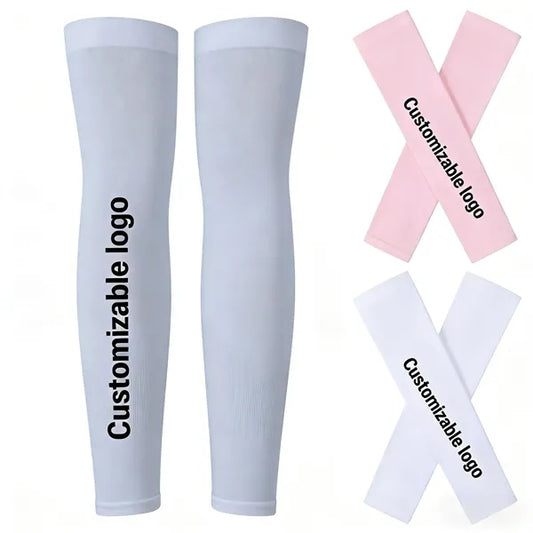 UV Protection Arm Sleeves with Logo