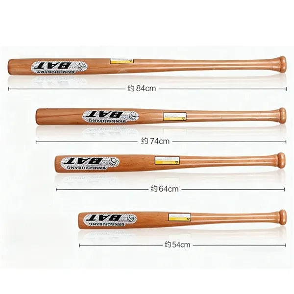 Wooden baseball bat
