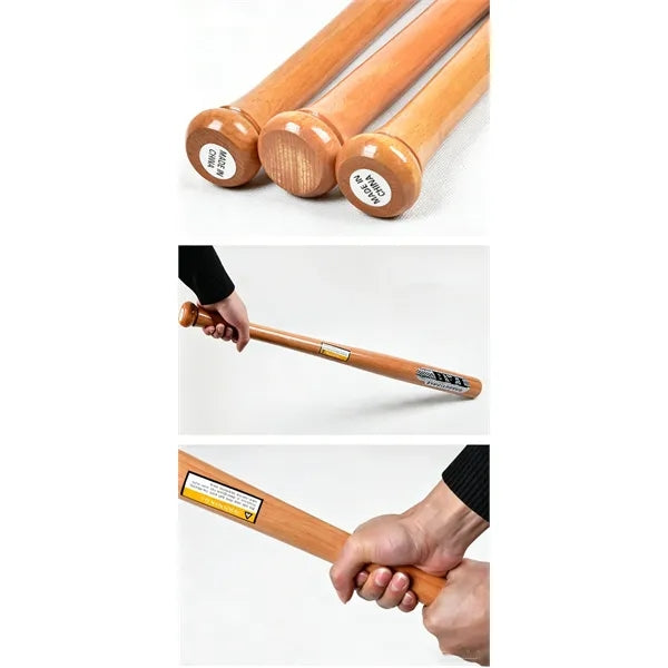 Wooden baseball bat
