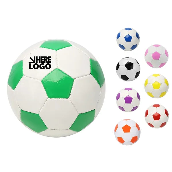PU Size 5 Black And White Football