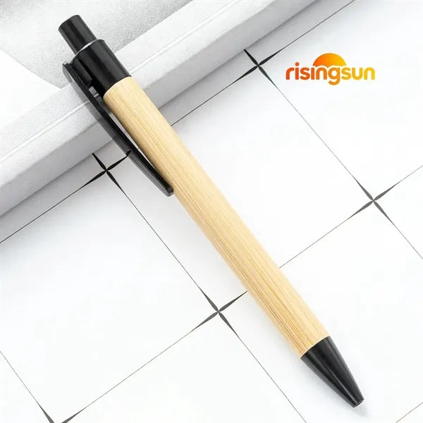 Multicolored bamboo pen