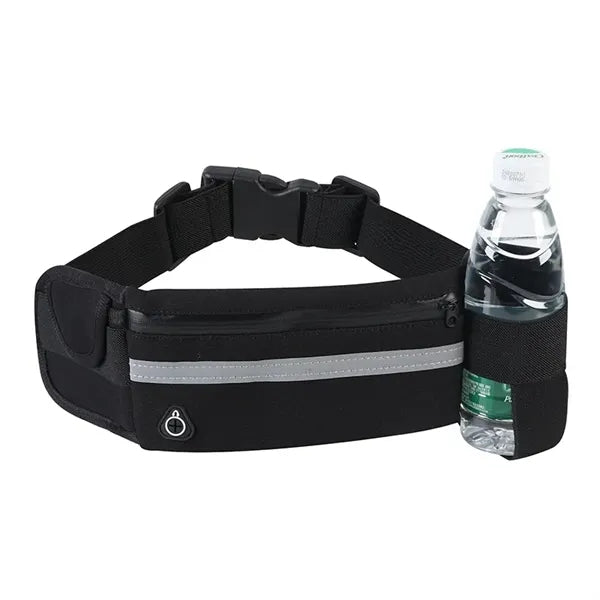 Running Belt with Water Bottle Holder