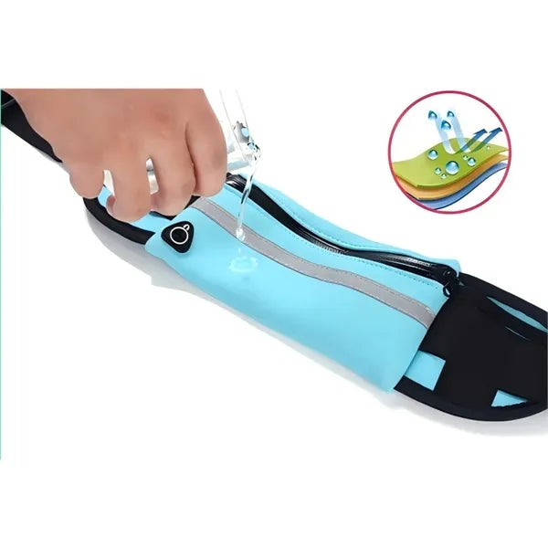 Running Belt with Water Bottle Holder