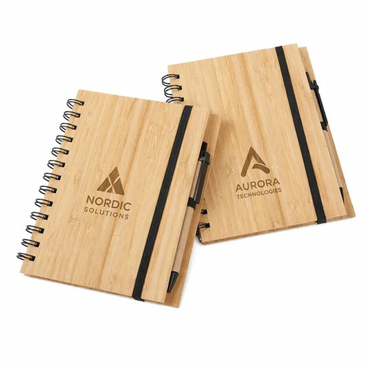 Bamboo Spiral Notebook Eco Friendly Journal