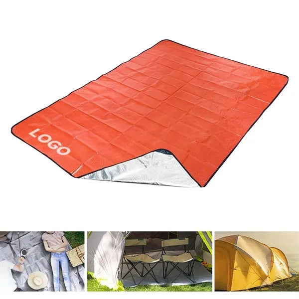 Portable Folding PE Emergency Blanket For Outdoor Camping
