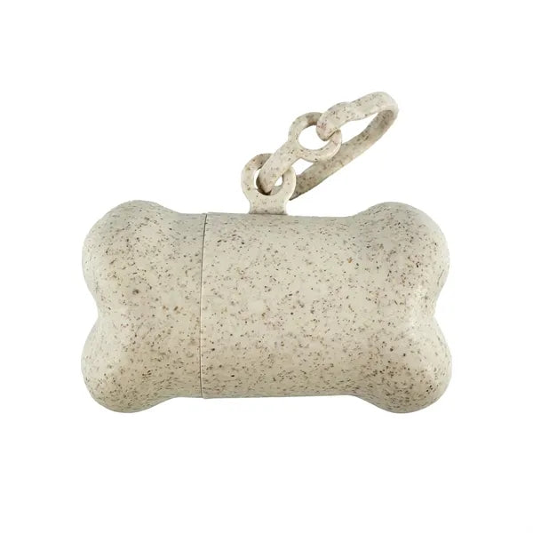 Eco-Friendly Bone Dispenser w/ Compostable Bags - Full Color
