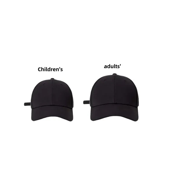Logo Baseball Cap, Solid Color Unisex Hat