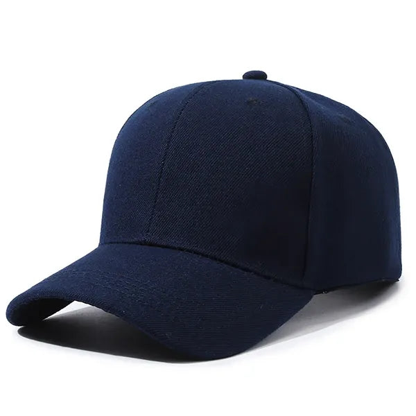 Logo Baseball Cap, Solid Color Unisex Hat