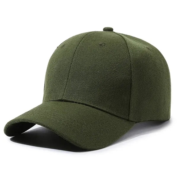 Logo Baseball Cap, Solid Color Unisex Hat