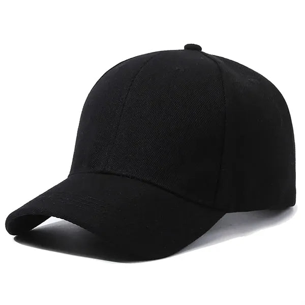 Logo Baseball Cap, Solid Color Unisex Hat