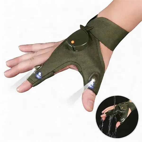 LED Luminous Night Glove Finger Light