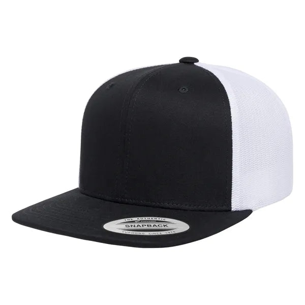 YP Classics High Profile 2-Tone Trucker Snapback Cap