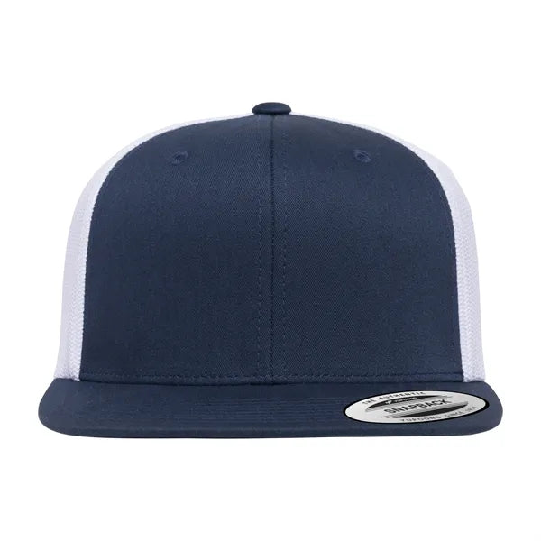 YP Classics High Profile 2-Tone Trucker Snapback Cap