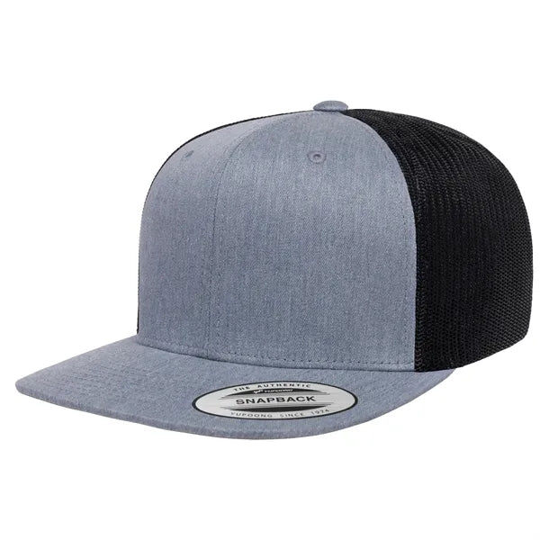 YP Classics High Profile 2-Tone Trucker Snapback Cap