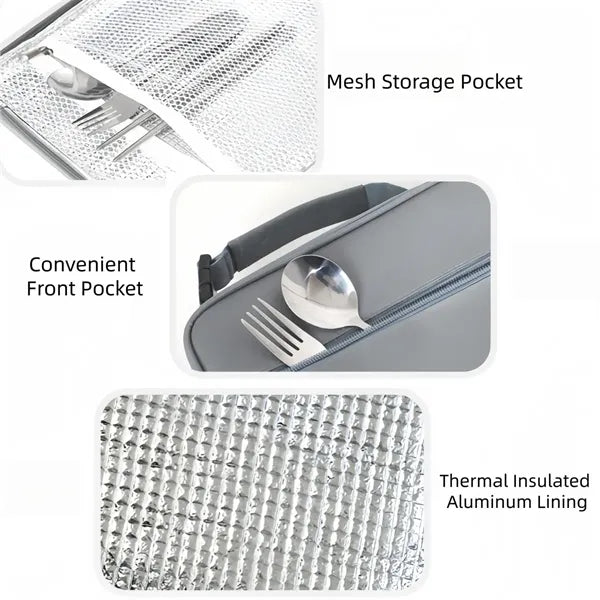 Insulated Lunch Bag, Waterproof Leakproof Cooler Tote