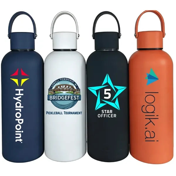 16 Oz. Stainless Steel Vacuum Insulated Sports Bottle