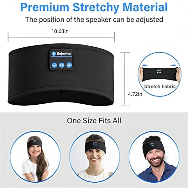 Bluetooth Sleep Headband, Wireless Sports Headband