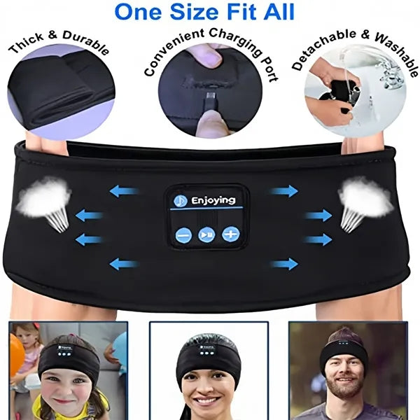 Bluetooth Sleep Headband, Wireless Sports Headband