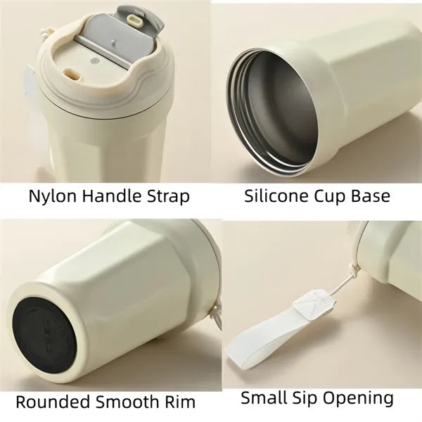 316 Stainless Steel Coffee Mug, 15oz Insulated Cup
