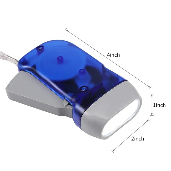 Hand Crank Emergency Flashlight