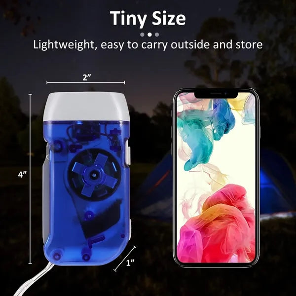 Hand Crank Emergency Flashlight