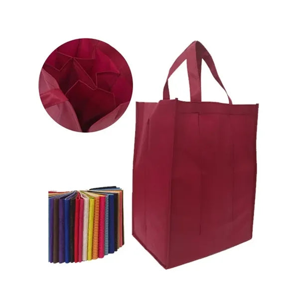 6 Bottle Wine Carrier Tote