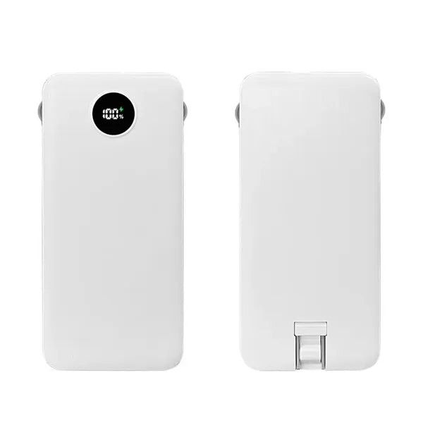 Portable Charger with Built in Cables