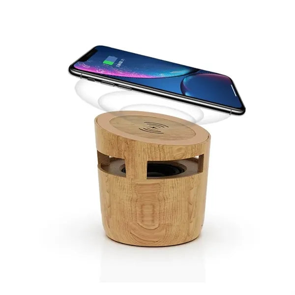 Bluetooth Speaker with Wireless Charging