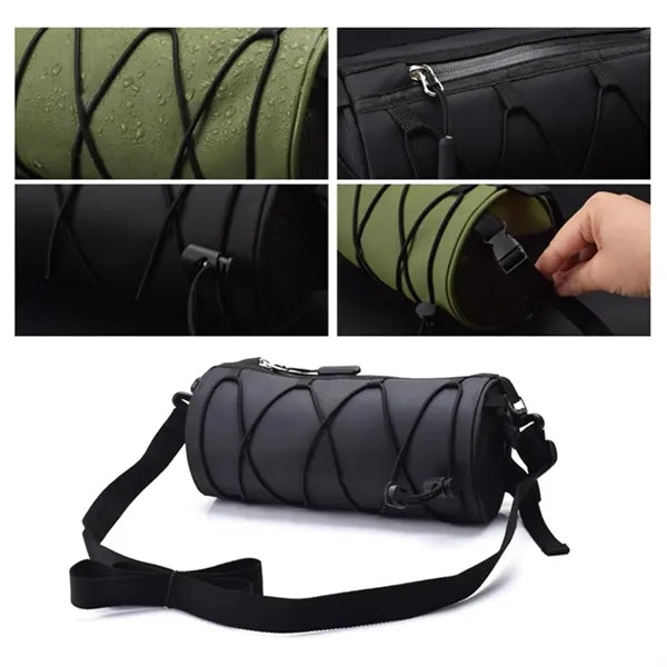 Round Sports Duffel Bag with Adjustable Shoulder Strap